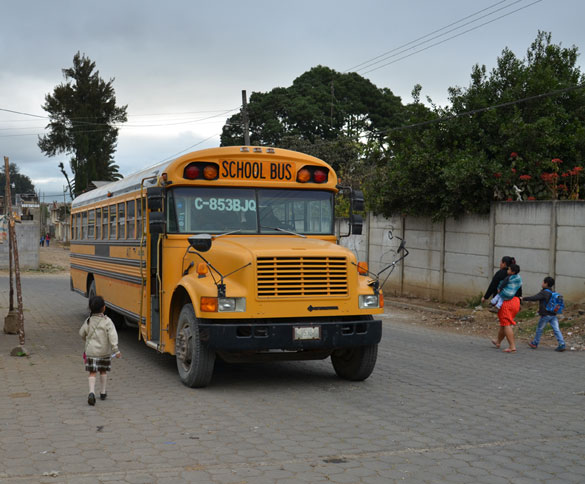 Ayudanos a reparar el bus escolar