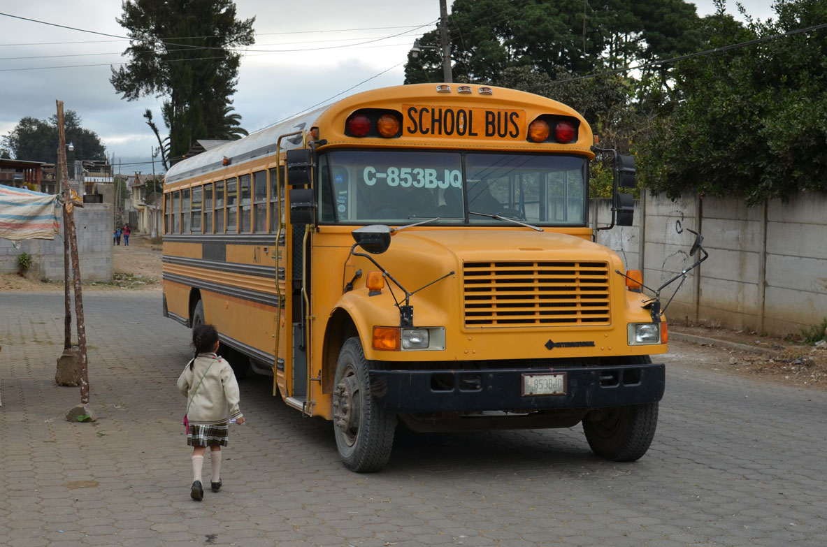 Bus escolar guatemala