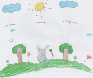 Los dibujos de los niños de primaria